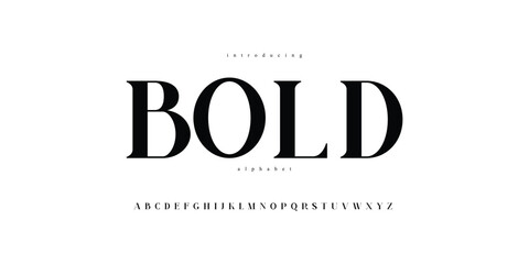 Bold Elegance – Classic Serif Display Font