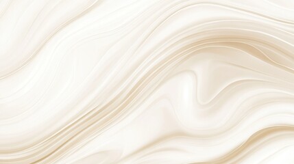 Obraz premium Abstract digital art swirling creamy textures in neutral tones aesthetic