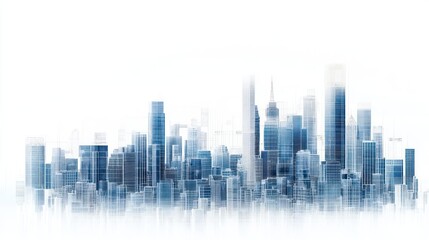 Abstract City Skyline Design
