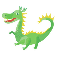 Chinese dragon reptile animal lizard  vector