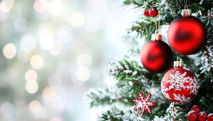 Obraz premium Christmas Tree Ornaments