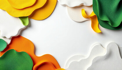 abstract background with colorful splashes
