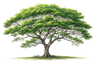 tree isolated on white background