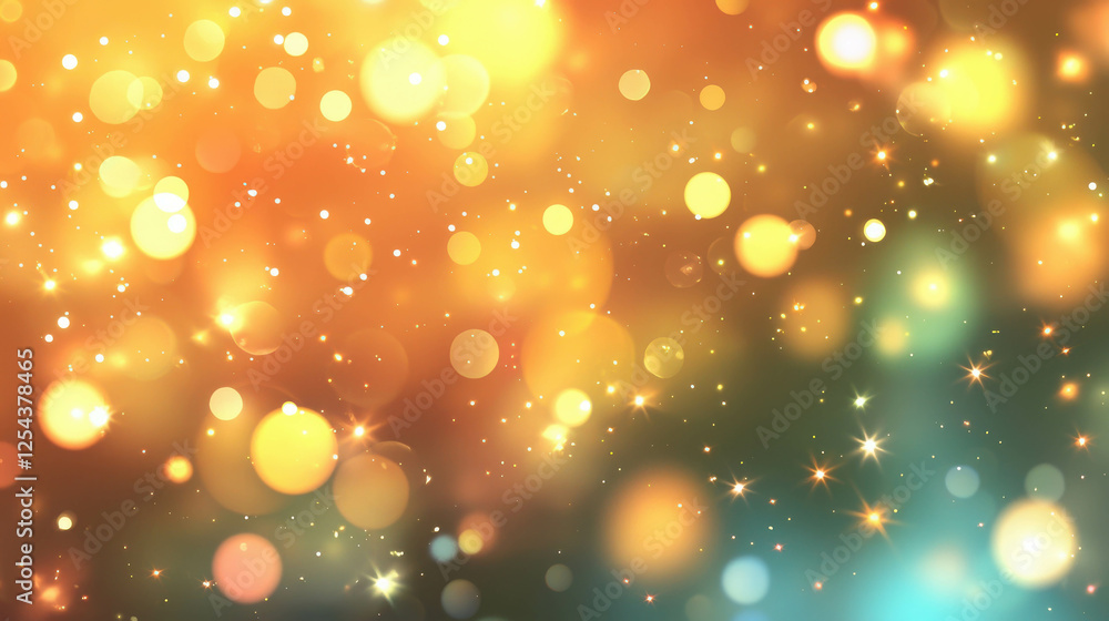 Poster elegant digital background with soft bokeh effect for creative projects and designs