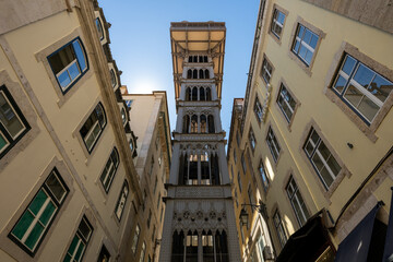 Santa Justa Elevator - Lisbon, Portugal