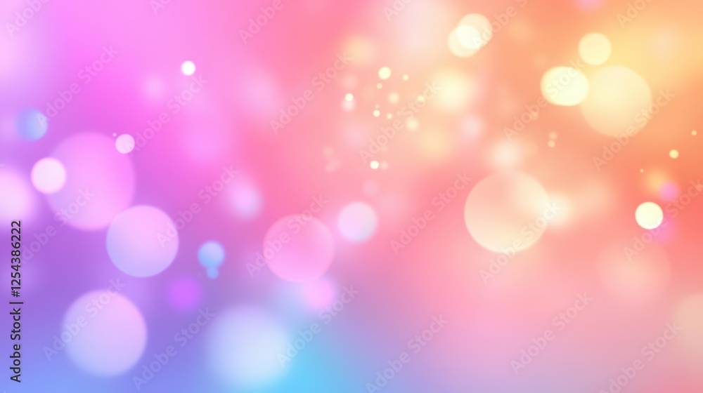 Aufkleber abstract pastel holographic blurred grainy gradient background texture. colorful digital grain soft 