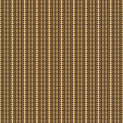 Elegant Vintage Geometric Seamless Pattern in Brown and Beige