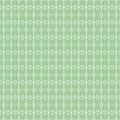 Seamless Geometric Retro Pattern in Soft Green Tones