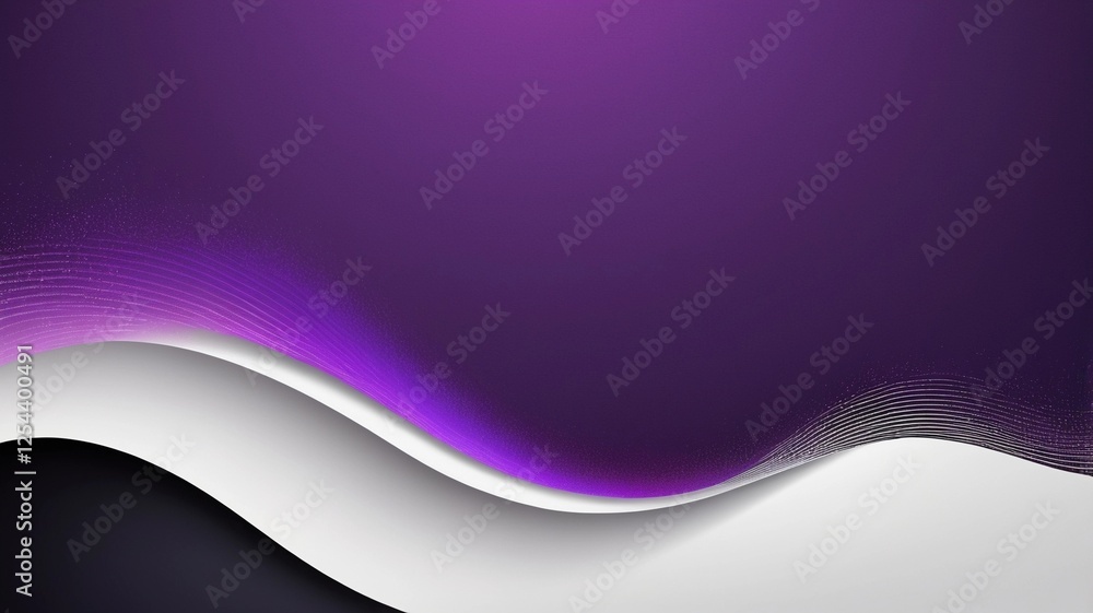 Fototapete retro gradient background with grain texture,white,purple gradient background shining colors abstrac