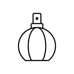 perfume icon simple filled symbol vector