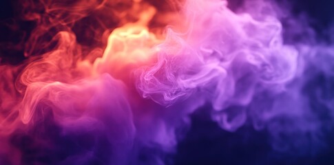Abstract Smoke Art