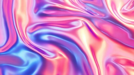 Fototapeta premium Abstract pink pastel holographic blurred grainy gradient background texture. Colorful digital grain soft noise effect pattern. Lo-fi multicolor vintage retro design