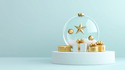 Minimalist Christmas Ornament Decoration
