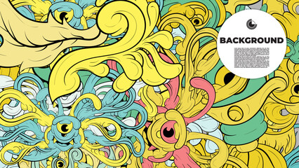 Stunning vector art featuring colorful abstract patterns and fractal shapes, perfect for creating eye-catching designs for posters, banners, and fabric.