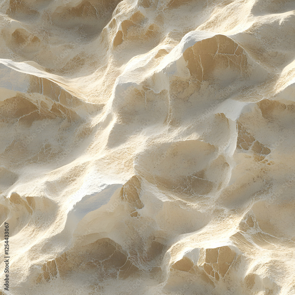 Poster textured landscape, an abstract close-up of a sculpted surface, capturing intricate patterns and a n