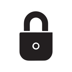 Lock icon Protection secure vector sign. Security and privacy symbol. Shield Data Security Line Icons Editable Stroke Shield Data Security icon isolated illustration.