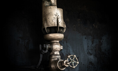 古びたバルブ