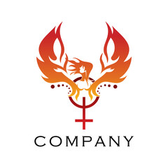 Phoenix Women Logo designs