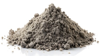 Gray Powder Pile