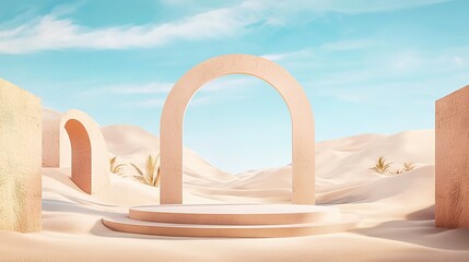 Desert Oasis: Archway Platform