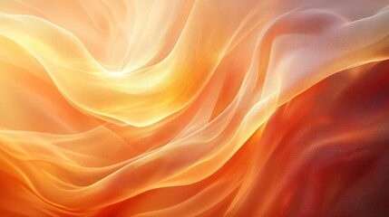 Golden fabric flowing, sunlit studio, abstract background, design element