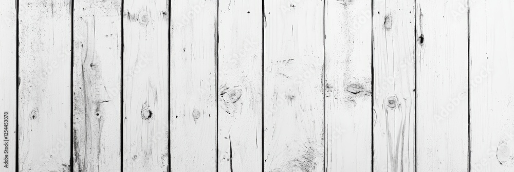 Poster old white wooden wall background with textured surface ideal for various design projects and artisti