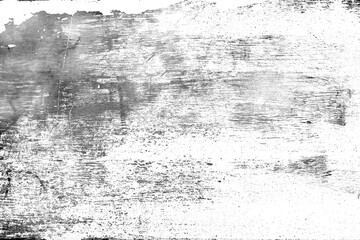 Abstract grunge texture effect, scratch and dust particle grain on white background. Dirt overlay or screen effect use for grunge and vintage image style.