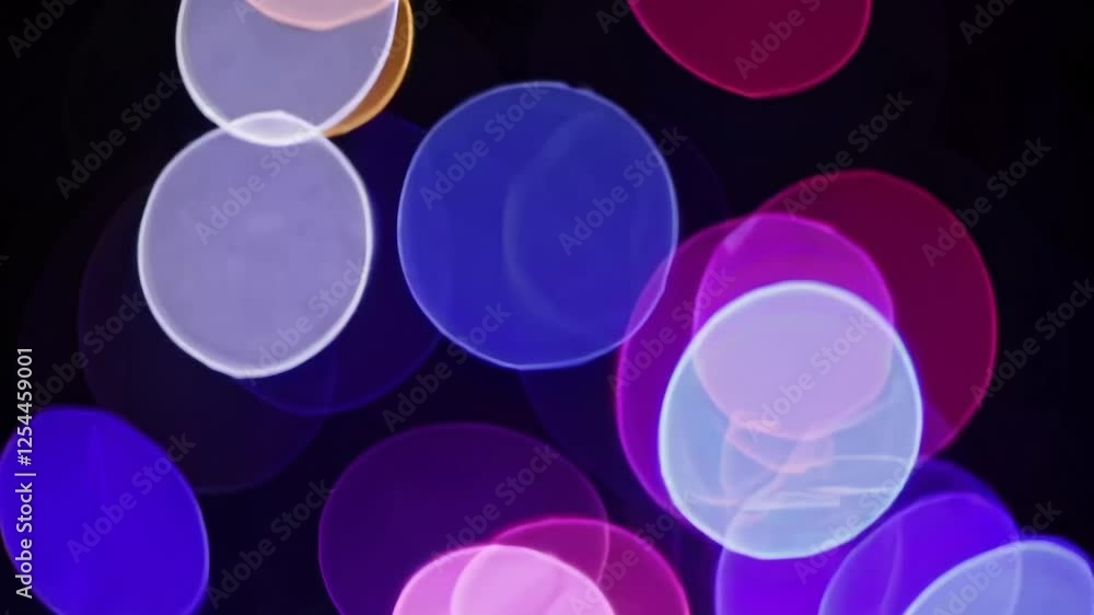 Poster bokeh light circles in warm golden tones, abstract background. festive and artistic visual concept
