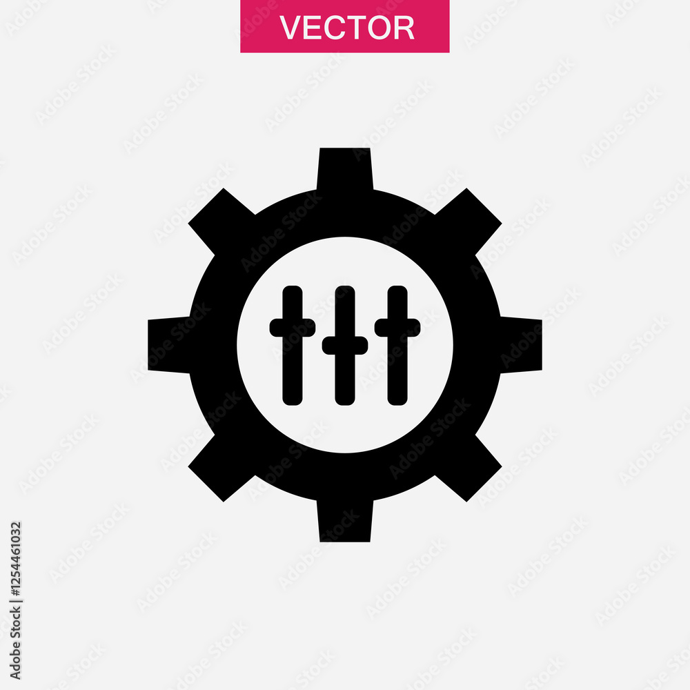 Poster customization, service, setting simple trendy style illustration for web and app..eps