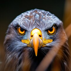 Obraz premium Majestic Eagle Close-up