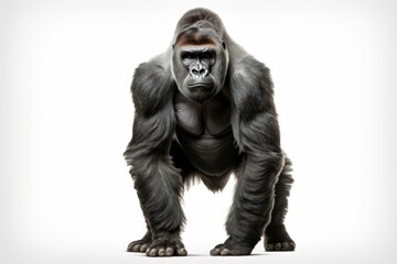 Fototapeta premium Gorilla gorilla wildlife mammal.