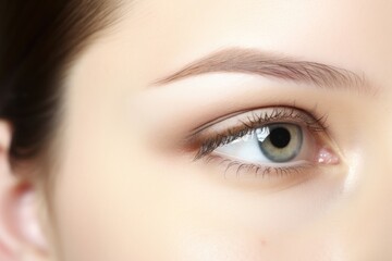 Fototapeta premium Adult woman skin face.