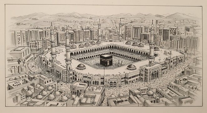 vintage photo camera makkah saudi arabian