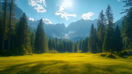  beautiful aerial view of the snow-covered forest