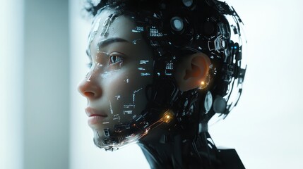 Cybernetic Woman: A Glimpse into the Future of Humanity and Technology