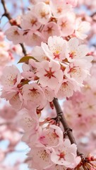 Obraz premium 벚꽃 배경