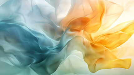 Obraz premium Abstract background featuring colorful smoke in shades of aqua and vibrant hues for artistic design and creativity