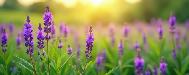 Medicago sativa field with purple flowers isolated, medicago sativa, agriculture, flowers