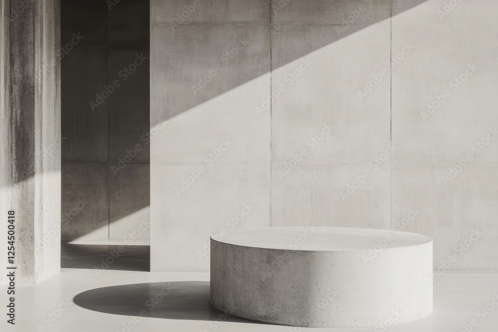 Poster concrete texture background showcases minimalist design in a modern architectural setting with natur