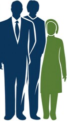 Family, business, unity, support, future, planning, success, silhouette