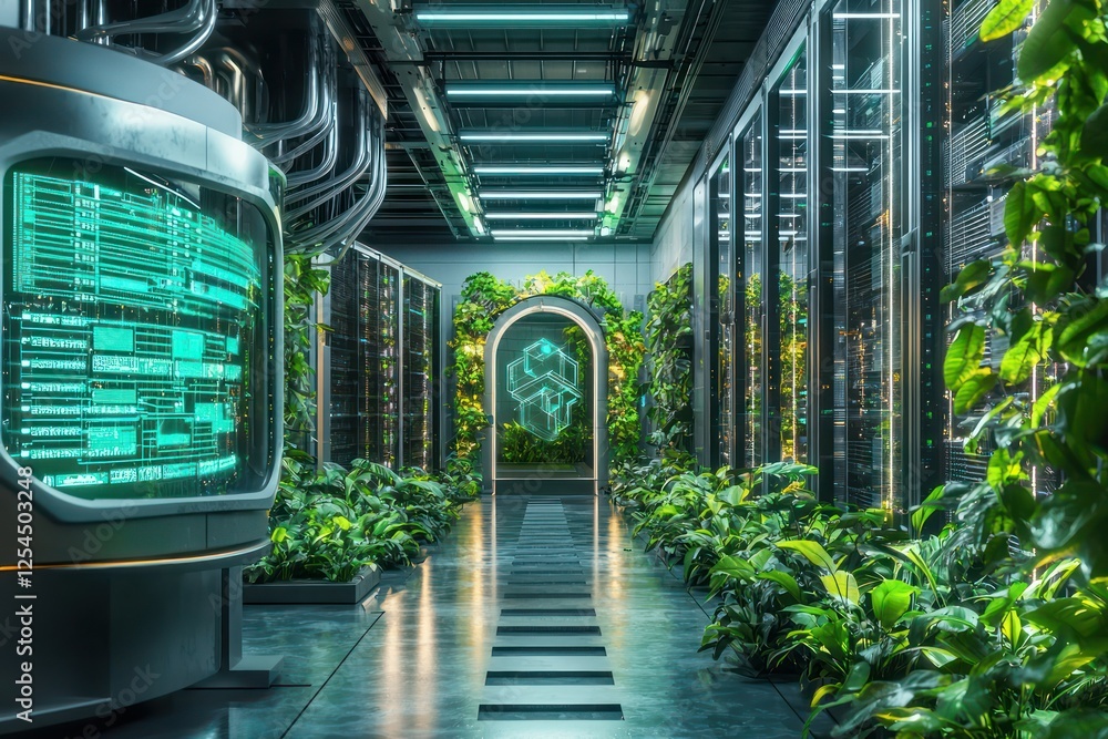 Poster data center, holographic computation tools prioritize privacy in secure settings.