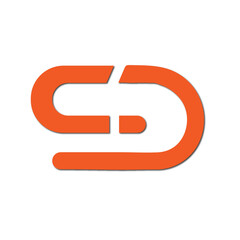 creative modern color full letter logo design