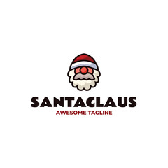 Santaclaus Simple Mascot Logo