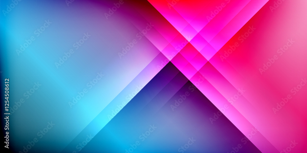 Poster dynamic shadow lines geometric shapes