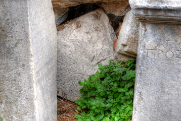 Ancient Marble Pile of Ruins