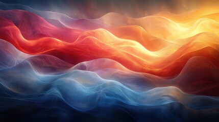 Obraz premium Abstract Colorful Landscape Design