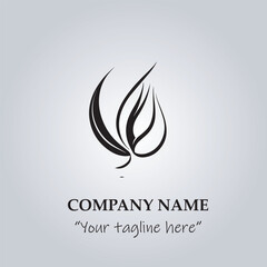 Tree logo company vector illustration
