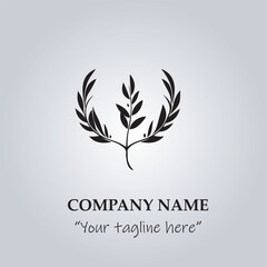 Tree logo company vector illustration
