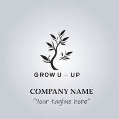 Tree logo company vector illustration