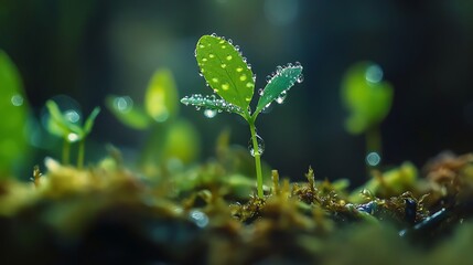 New Life Emerging: A Sprout's Journey